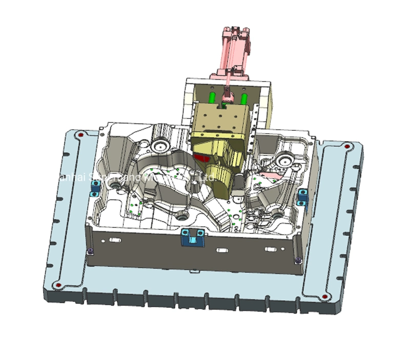 Aluminum Alloy Sub Frame Mold Low Pressure Die Casting Chassis Mold Manufacturer