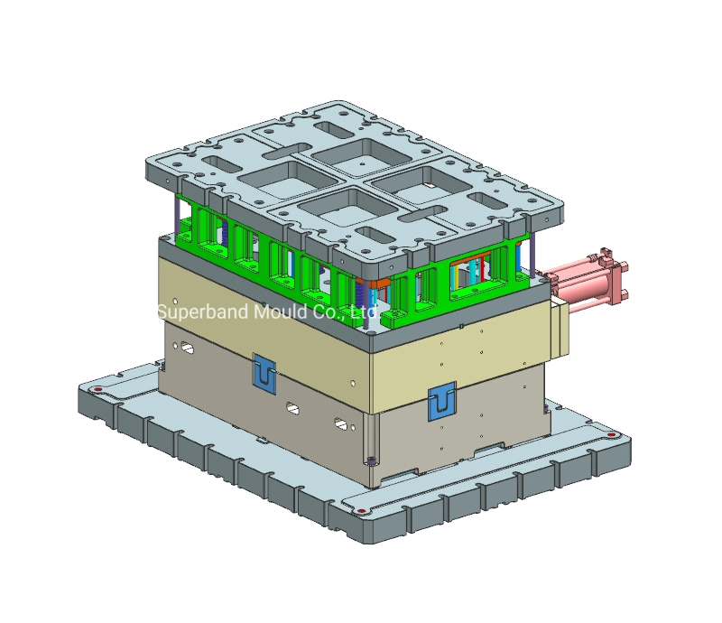 Aluminum Alloy Sub Frame Mold Low Pressure Die Casting Chassis Mold Manufacturer